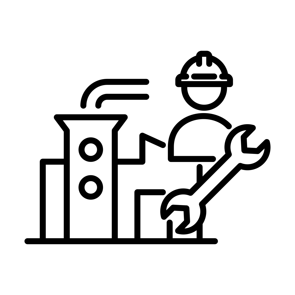 Industrial roll formed steel component applications icon